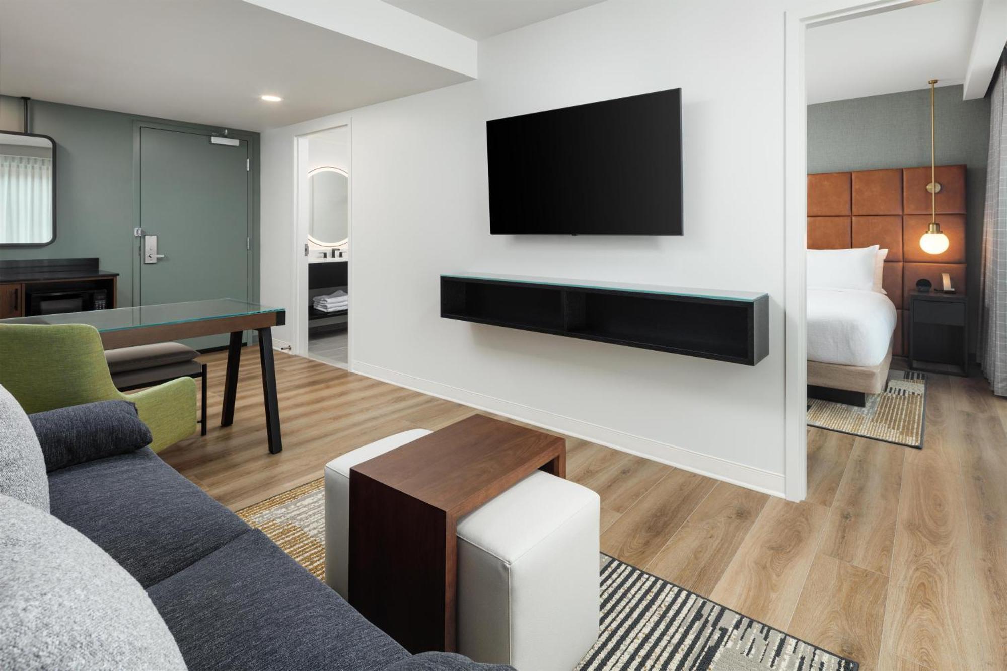 Two-Room King Suite Hearing Access