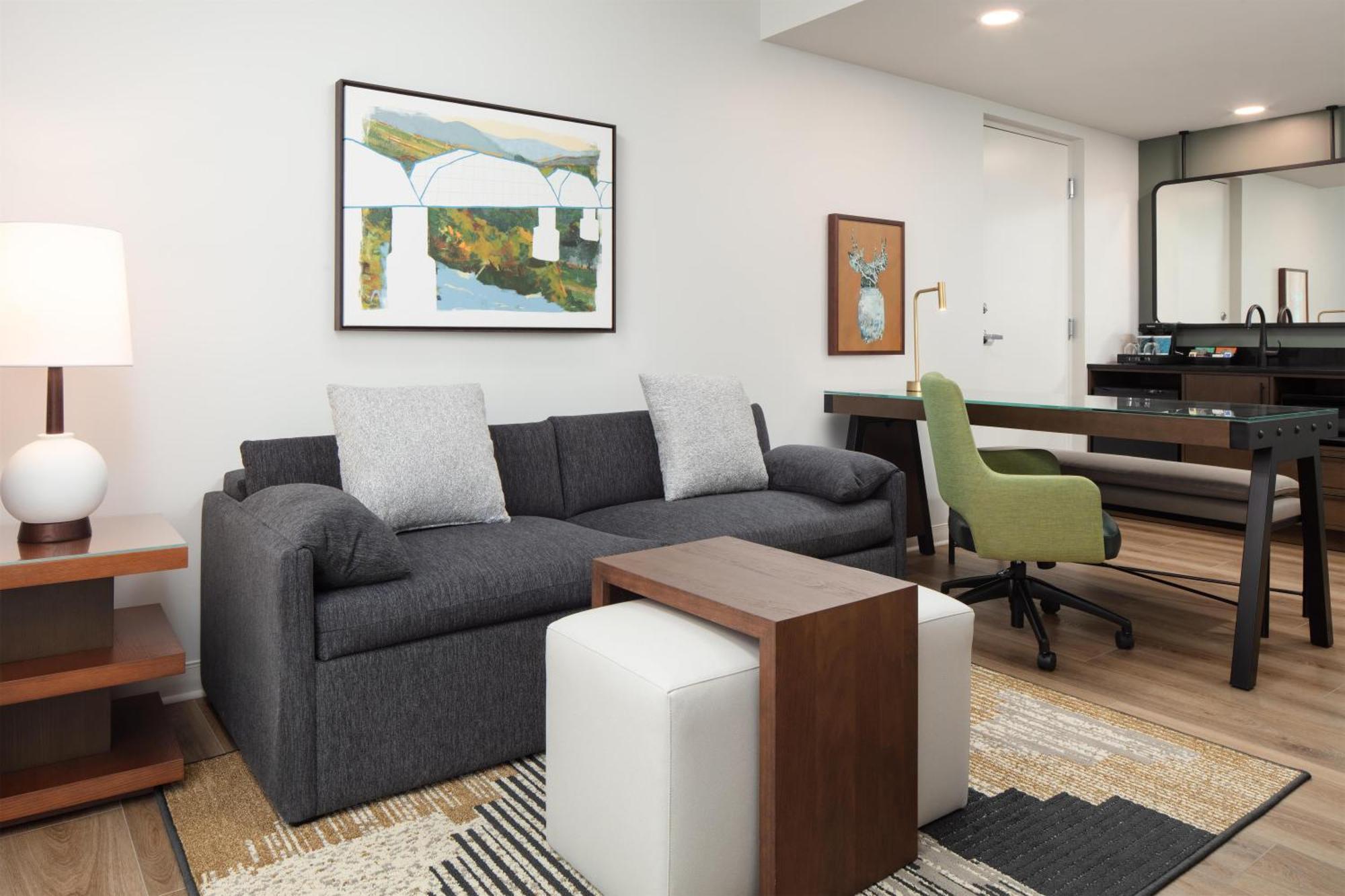 Two-Room King Suite Hearing Access