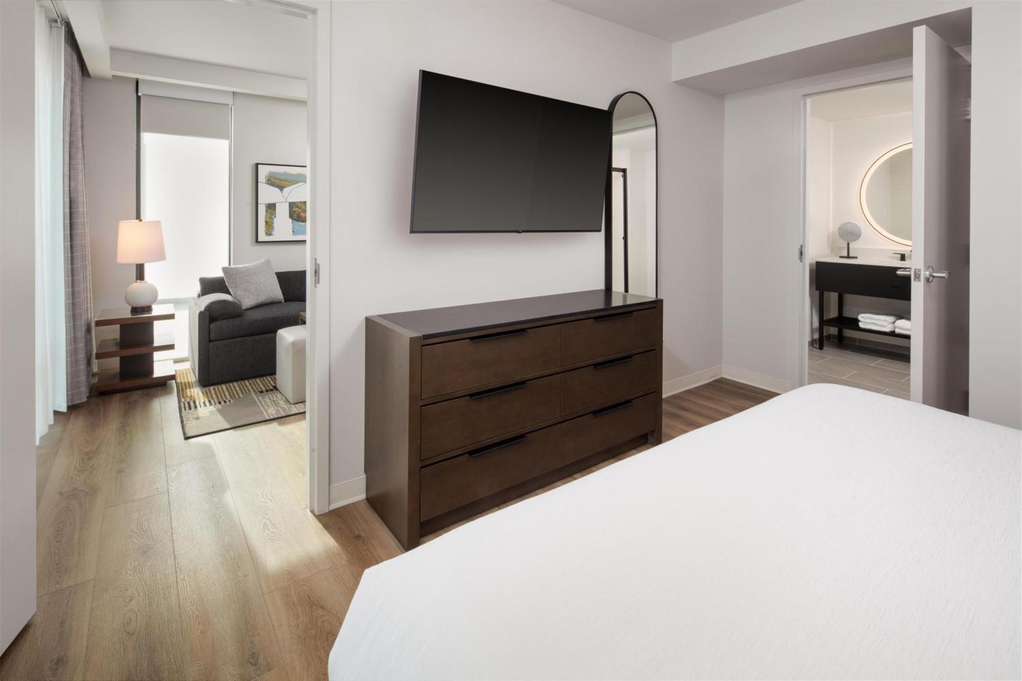 Two-Room King Suite Hearing Access